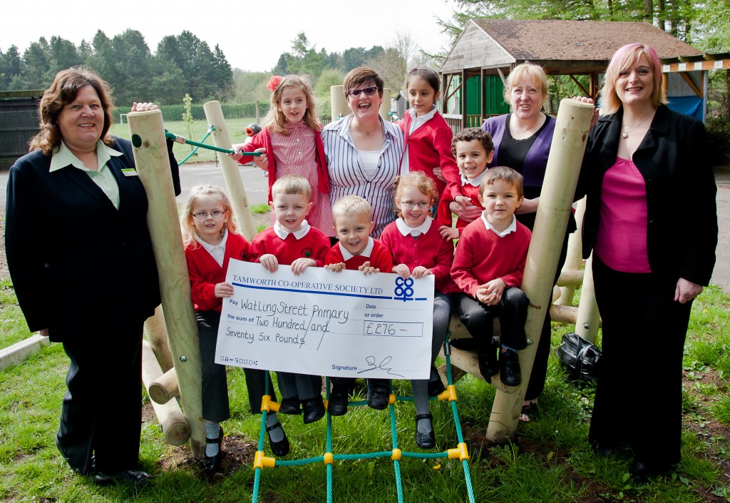 Brownhills pupils climb high thanks to Tamworth Coop cash