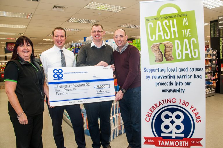 Group ‘stunned’ by size of cheque from Tamworth Coop