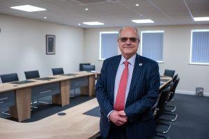 Tamworth Co-op chief executive Julian Coles who is retiring in the summer of 2024.